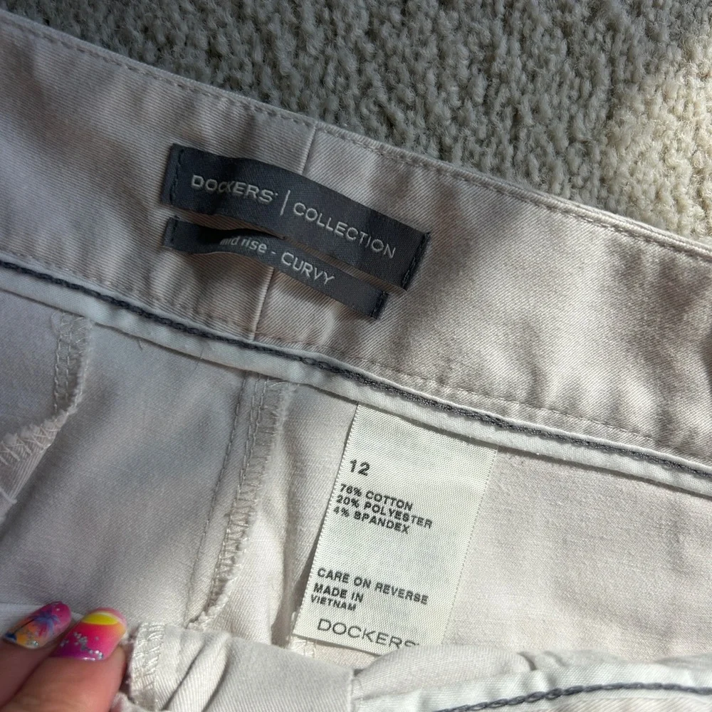 Christopher & Banks Light Blue Women's Cargo Shorts